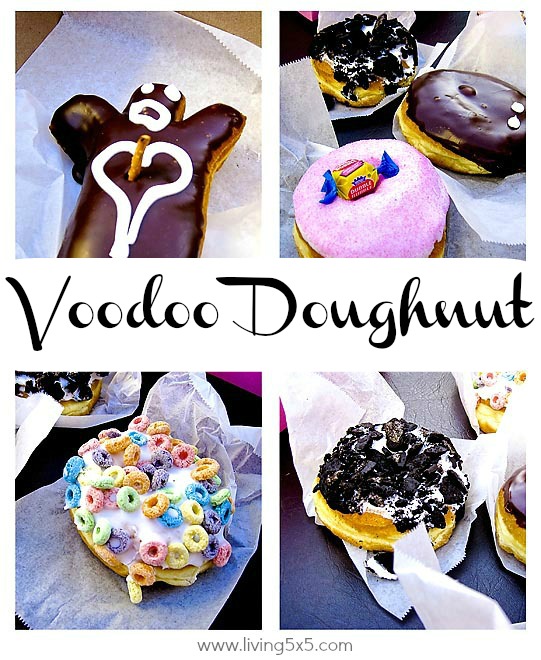 Try out the famous Portland Oregon - Voodoo Doughnut! See what the rave is all about and get a peak of some the flavors we tried.